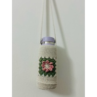 Granny Square Tumbler Holder Crochet (Montigo/Tyeso/Meoky/dll)