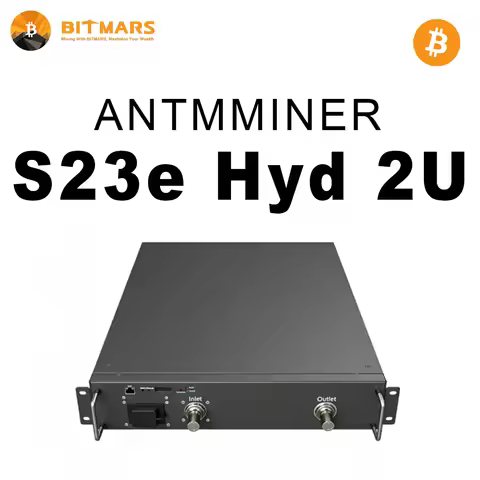 Bitmain Antminer S23e Hydro 2U 865Th/s 8650W Bitcoin Miner Hydro Cooling