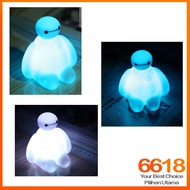 Lampu Meja Hiasan Cahaya Malam Perubahan Warna Big Hero 6 BayMax LED Night Light Decoration Table La