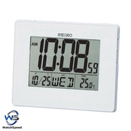 Seiko QHL057W QHL057WN Digital LCD Wall and Desk Clock