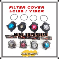 YAMAHA LC135 5S Y15ZR FZ150 Y16ZR R15 MT15 R15M OIL FILTER COVER TRANSPARENT LC Y15 Y16 FZ ENGINE RA