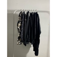 (Negotiable) Preloved Tops/Blouse/Shirts/Sweatshirt/Blazer/Cardigan/Knitwear - Black (HM Padini Agen