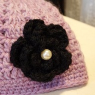 黑色山茶花~胸針