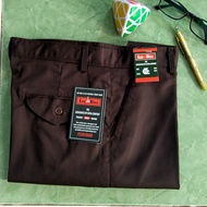 Celana Panjang Kain Warna Coklat Pramuka