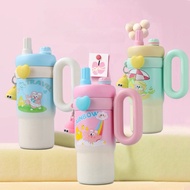 Cute Rainbow Stainless Steel 304 Thermal Water Bottle 890ml - Premium 304 Stainless Steel Americano 