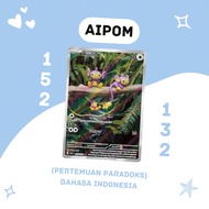 Aipom AR SV4S 152/132 Pokemon TCG Indonesia