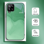 Ốp Lưng cho SAMSUNG GALAXY M33 M53 Mặt kính cường lực cao cấp HOẠ TIẾT CẨM THẠCH