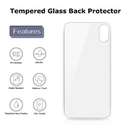 [SG] Tempered Glass Back Protector, Compatible with Apple iPhone XR