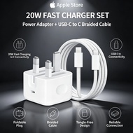 Apple 20W USB-C Fast Charging Charger iPhone Type-C Fast Charger Cable iPhone Charger Type-C Adapter