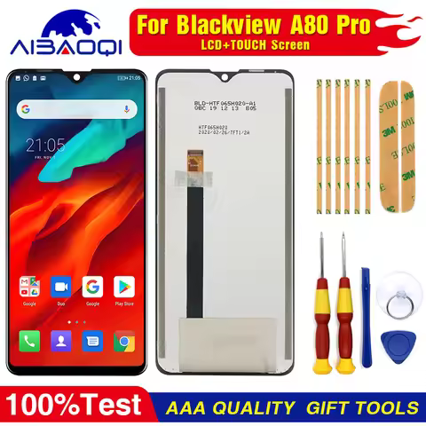 Touch Screen For Blackview A80 A80 Pro A80 Plus BV6800 Pro LCD Display Digitizer Assembly Replacemen