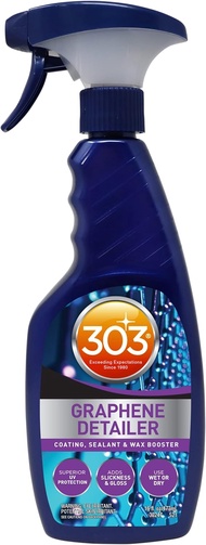 303 Products Graphene Detailer – Enhances Protection on Existing Coatings Sealants and Waxes – Super