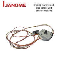 MESIN JANOME GENUINE PART dynamo/motor steping motor X and Y computer embroidery machine janome mc50