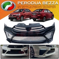 PERODUA BEZZA 2020 FACELIFT GT BUMPER (GT STYLE) FRONT BUMPER FOR BEZZA 2020 GT BUMPER DEPAN FIBER C