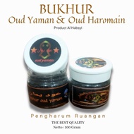 Bukhur Oud Yaman &amp; Oud Haramain Dupa Pengharum Ruangan Buhur Serbuk