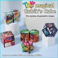 Magical Rubik's Cube Infinite Magnetic Geometric Cube Changeable Magic Cube Fidget Toy Decompression