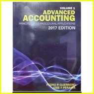 【hot sale】 ADVANCED ACCOUNTING vol. 1 2017ed.by Guerrero
