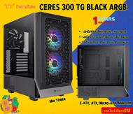 THERMALTAKE CASE CERES 300 TG ARGB BLACK : CA-1Y2-00M1WN-00 E-ATX, ATX, Micro-ATX, Mini-ITX 1Y