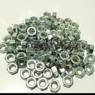 Galvanized white m5 nut (8 keys)