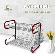 SS2 55CM DISH RACK AE-767C COOKMASTER