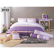 PREMIER SATIN Bedding Set Size 3.5/5/6 Feet (Including Duvet) COTTON MIX Printed Pattern P172