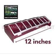12 INCHES LINEAR FEEDER / 8 HOLES FOR CHICKEN & CHICKS