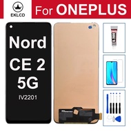 6.43" LCD For OnePlus Nord CE 2 CE2 5G IV2201 Display Touch Screen Digitizer Assembly Replacement Pa