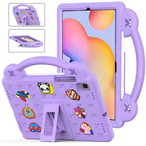 Case for Samsung Galaxy Tab S6 Lite 10.4 inch 2022 2020 funda Shockproof Cover with Stand Hand-held 