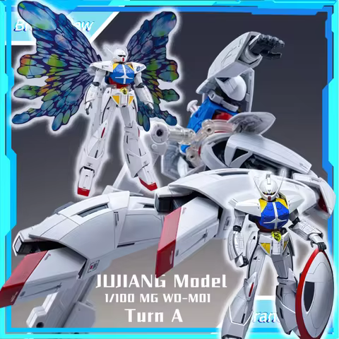 【IN STOCK】JUJIANG Model 1/100 MG WD-M01 Turn A With wings Assembly Model Kits Plastic skeleton Anime