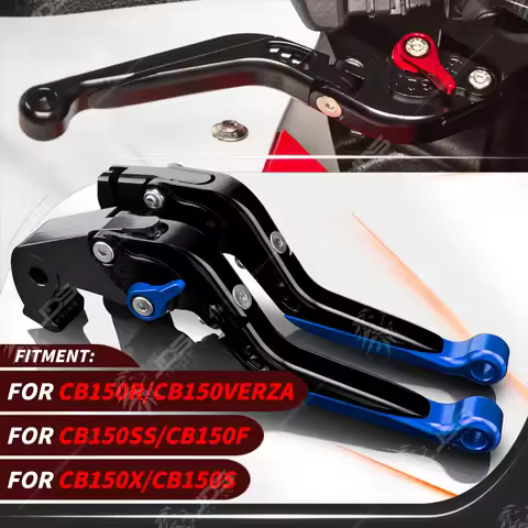 JDSTUNING For Honda CB150R/CB150VERZA/CB150SS/CB150F/CB150X/CB150S Clutch Lever Brake Lever Set Fold