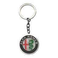 ALfa Romeo Logo Badge Keychain for Alfa Romeo Giulia 952 Stelvio 949 Tonale Giulietta 4C Mito 159 Ke