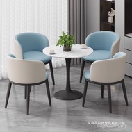 Rock Meeting Guest Two One Table Simple Luxury Combination Light Table Chair Balcony Negotiation Tab