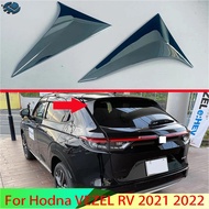 For HONDA VEZEL HR-V 2021 2022 Car Accessories ABS Chrome Side Door Rear View Window Spoiler Cover