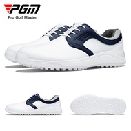 PGM Golf Shoes for Men Waterproof Anti-skid Spike Mens Golf Casual Shoes Sneakers Sport Microfiber Leather Summer XZ280