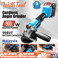 WilkTOOL Cordless Angle Grinder 900W Portable Grinder Cordless Heavy Duty Angle Grinder Grander bete