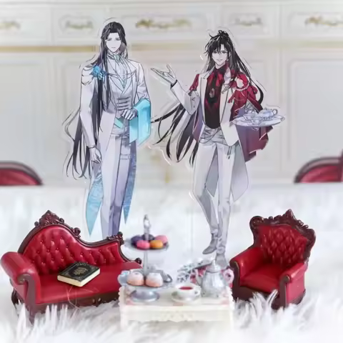 Wei Wuxian Lan Wangji Danmei Anime Acrylic Stand Mo Dao Zu Shi Desktop Display Accessories MDZS Cart