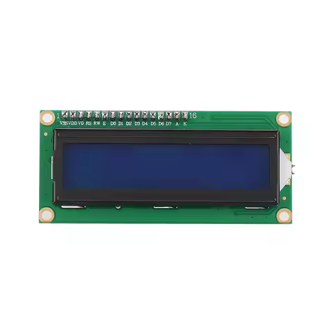 1602 LCD Module Display Easy Install Wear Resistance I2C Interface ABS LCD Module with Adapter Board