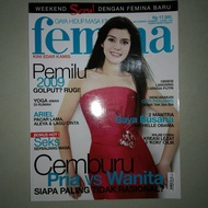 Majalah Femina 28 Maret 2009 - Cover Carissa Putri