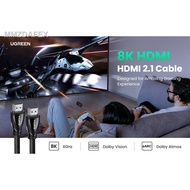 【New stock】❧❒UGREEN HDMI To HDMI 2.1 Cable 8K 60Hz 4K 120Hz 48Gbps HDR Dolby Vision eARC Dolby Atmos Laptop Monitor Proj