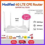 【CIMCOM】 R610 4G LTE WiFi Router 300Mbps