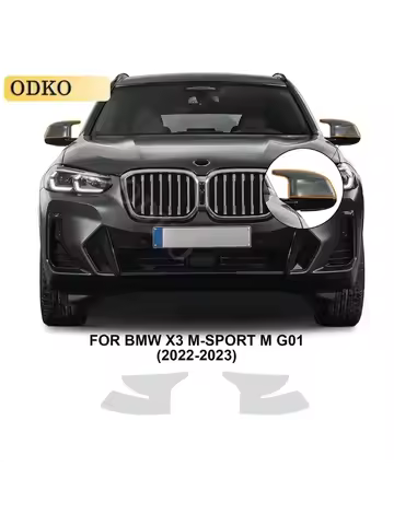 Precut Paint Protection Film PPF Body Kit Clear 8.5Mil TPU Transparent Headlight Film for BMW X3 M-S