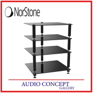 Norstone Bergen 2 Hifi AV Rack (Black)