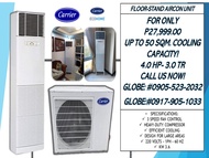 🎉❄️🎆 C.ARRIER 3.0 TR - 4.0 HP FLOOR - STAND NON - INVERTER AIRCON R22 RAINY BER MONTHS PROMO 2024 🎆❄