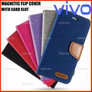 VIVO Y04 Y29 Y39 Y100 Flip Cover Magnetic Card Slot