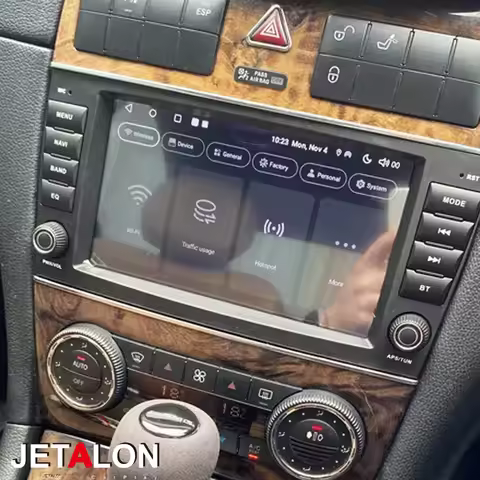 Android 15 For Benz W203 C200 C320 C350 Clk W209 2006 Radio Screen CarPlay Stereo Car Multimedia Vid
