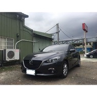 【FB搜尋桃園阿承】馬自達 超人氣AZDA3 2014年 2.0 灰色 二手車 中古車