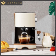 KENAIYA เครื่องชงกาแฟ Coffee maker แรงดัน 20 บาร์  เครื่องสกัดกาแฟ ความจุถังเก็บน้ำขนาดใหญ่ 1 ลิตร พร้อมทำฟองนมในเครื่องเดียว