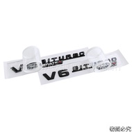 Suitable for Mercedes-Benz Benz Body Fender Car Logo Modified V6BITURBO AMG 4MATIC+Side Logo Protect