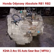 Honda Odyssey Absolute RB1 RB2 K24A RBB 2.4 Auto Gearbox ( MFKA ) / Gear Box / Automatic Transmissio