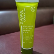 zawa skin care tube 60ml moisturizing masking scrub body lotion