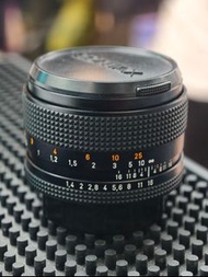 contax 50/1.4 AEJ CY carl zeiss planar 功能正常 鏡片通透 CANON Nikon olympus Panasonic Fujifilm Sony Leica h